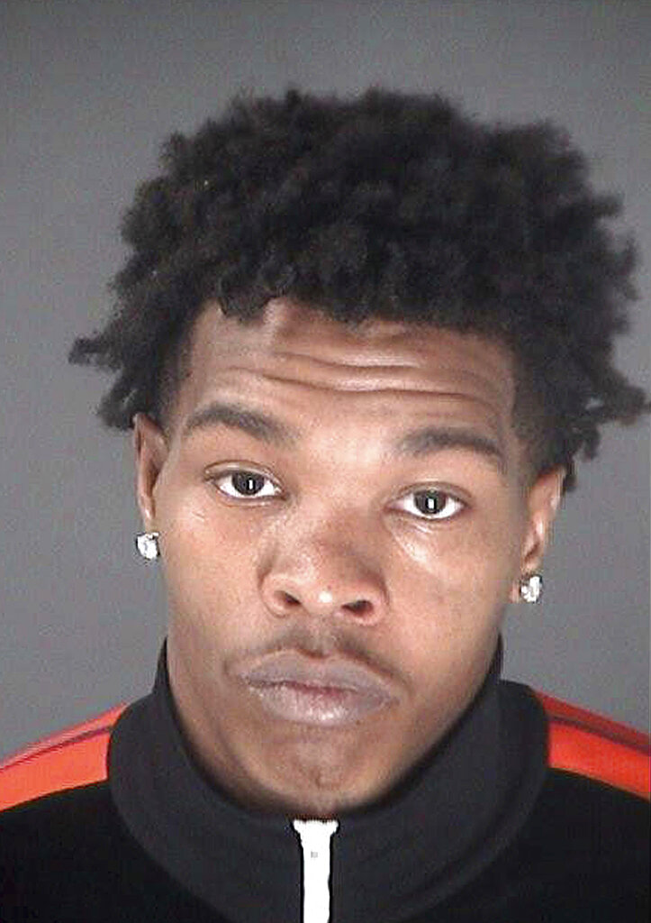 8, 2019, by the City of Atlanta Department of Corrections shows rapper Lil Baby...