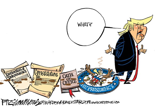 Toon In To The Trump Ukraine Scandal - Sentinel Colorado