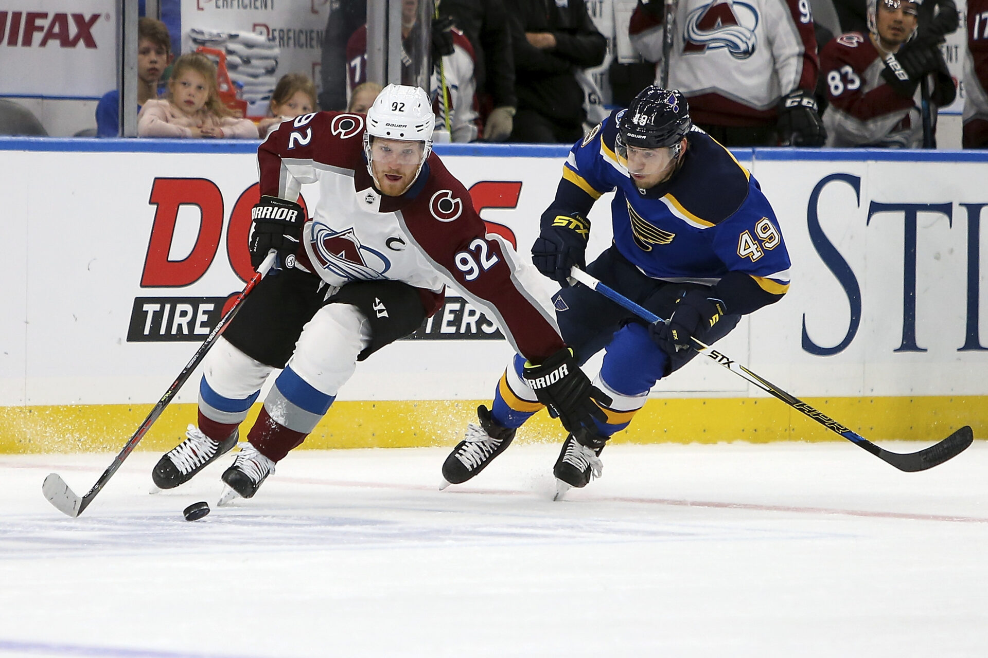 Topline injuries to Blues and Avalanche shake up Central