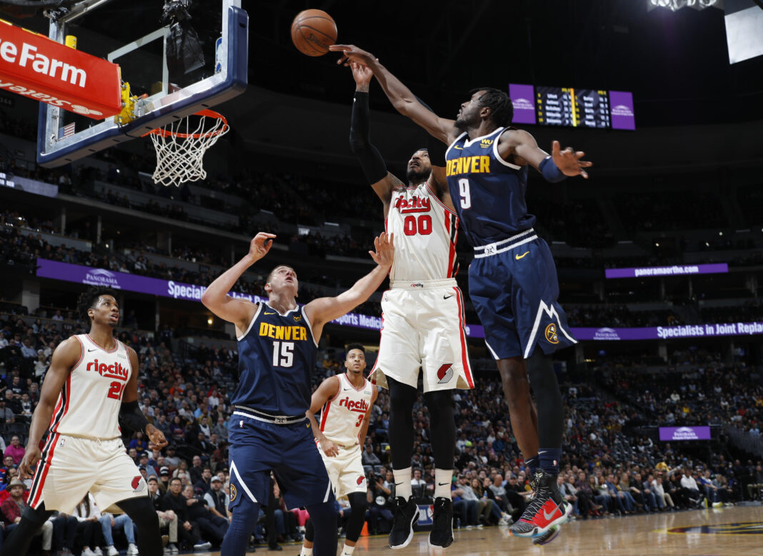 Jokic, Grant lead Nuggets to 114-99 win over Melo, Trail Blazers ...