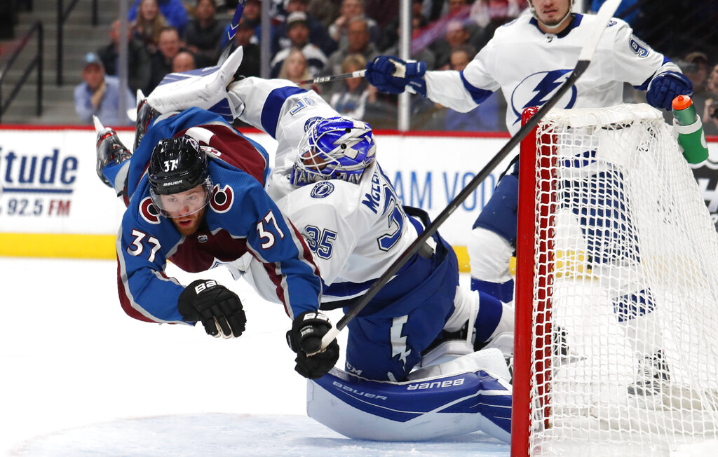 Lightning top Avs in OT for franchise-best 11th straight win - Sentinel  Colorado