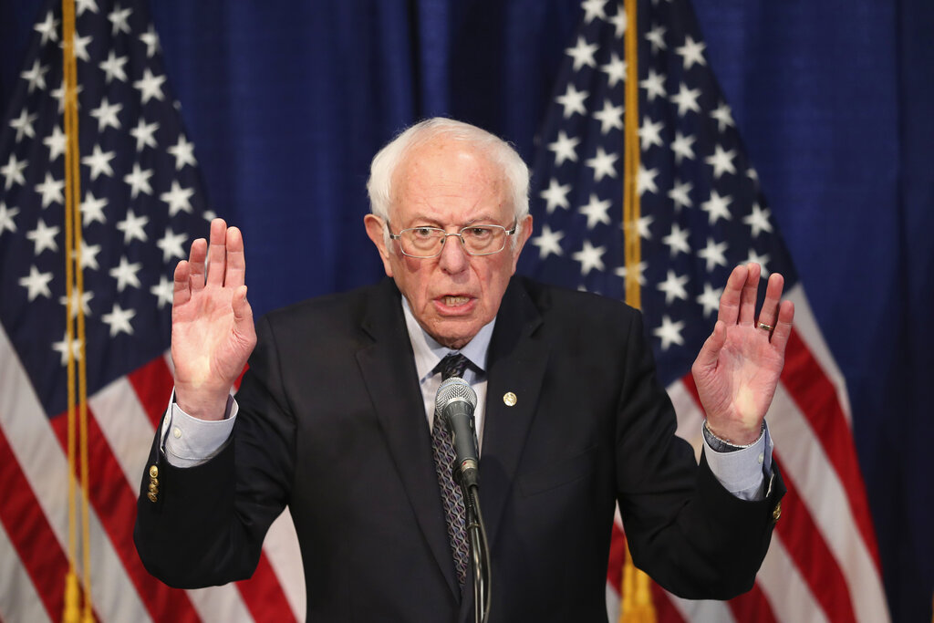 sanders not dropping out but where does he go from here?