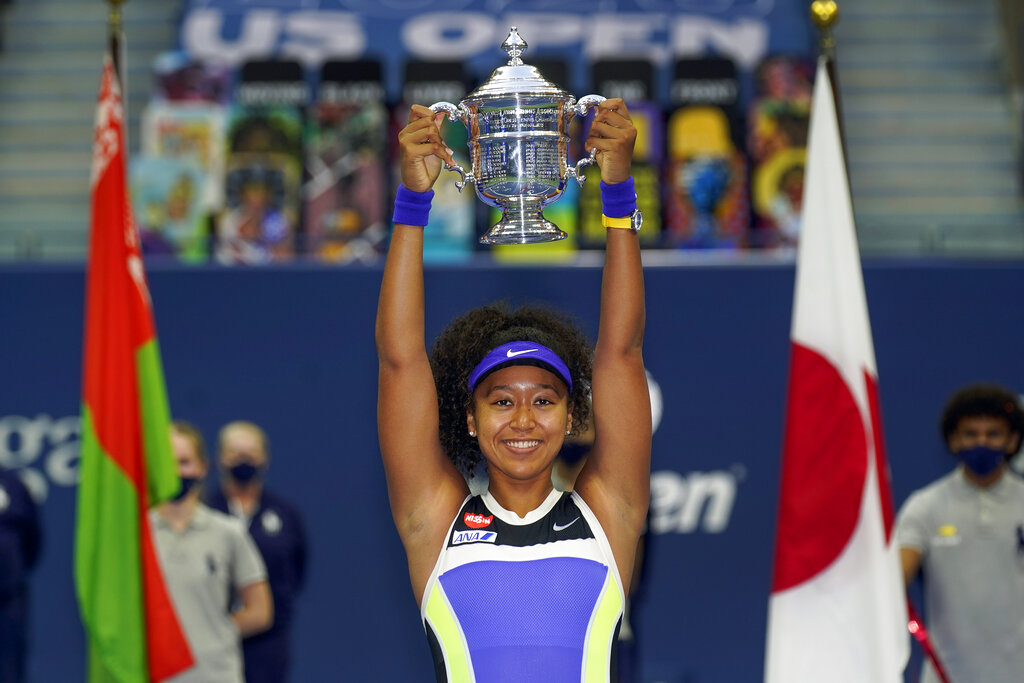 Activist, champion Naomi Osaka is AP Female Athlete of Year