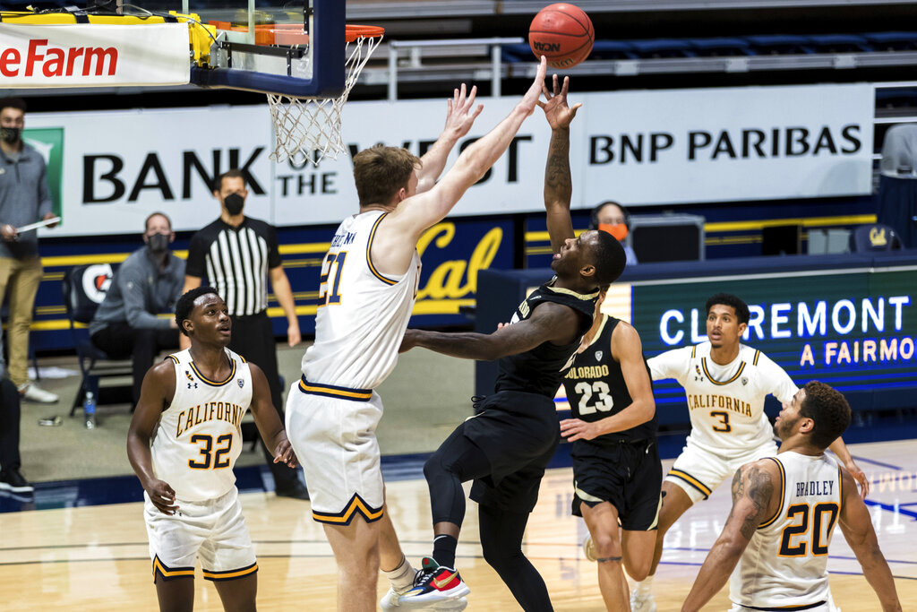 Bradley’s 28 points helps send Cal past Colorado 71-62