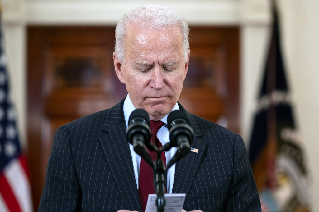 Biden Mourns 500,000 Dead, Balancing Nation's Grief And Hope - Sentinel ...