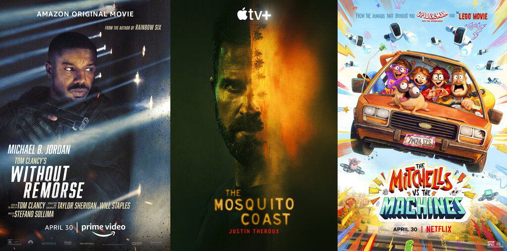 New this week: 'Without Remorse' and 'The Mosquito Coast ...