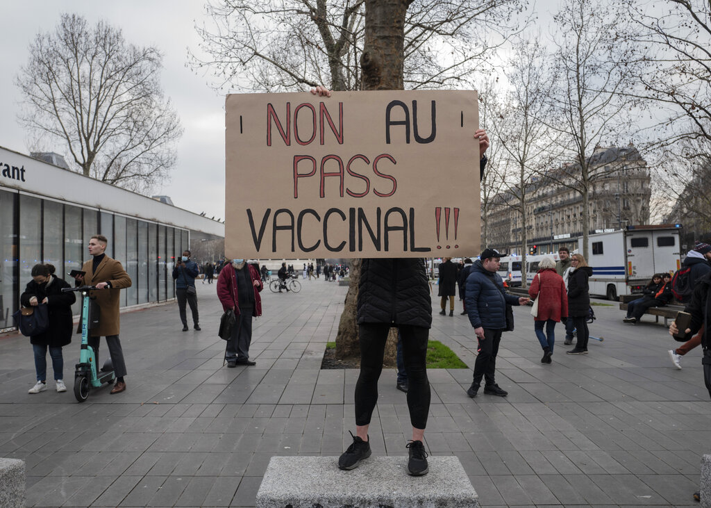 France bars unvaccinated from restaurants, sports venues Sentinel
