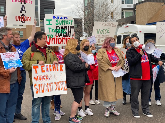 New America School teachers say unionization defeat a blow to students, too