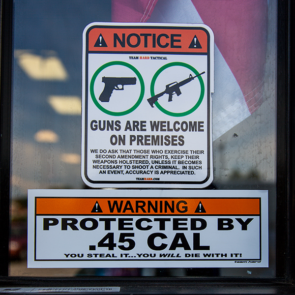 GUNS IN PUBLIC Aiming for trouble or a new norm? Sentinel Colorado